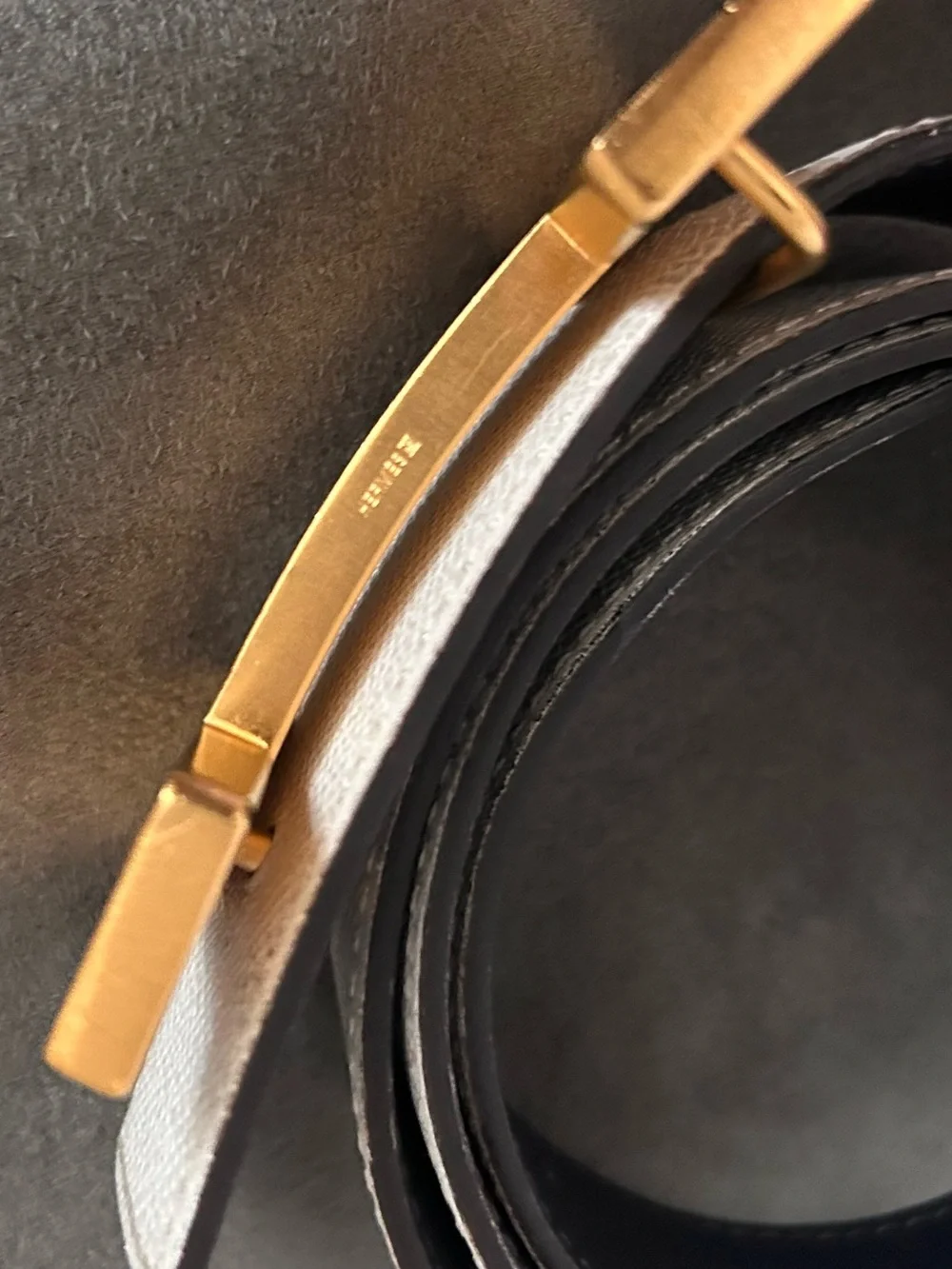 Hermès Reversible Belt & Buckle